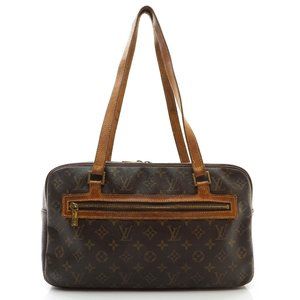 Louis Vuitton Brown Monogram Canvas Shoulder Bag